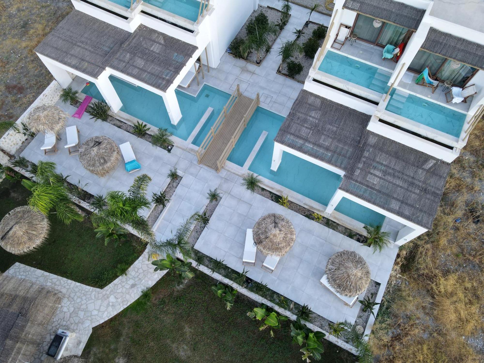 Alia Luxury Suites And Spa Haraki Exterior foto